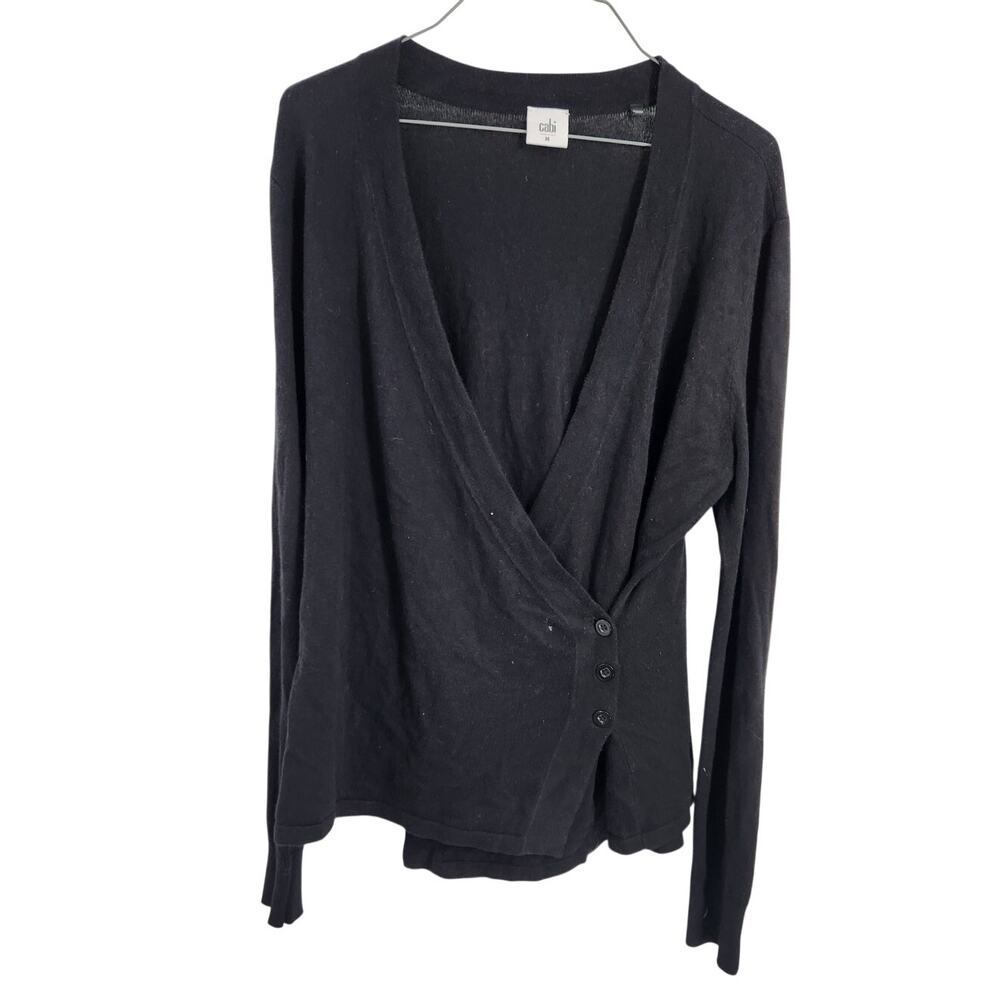 Cabi Black Long Sleeve Top Womens Size Medium M